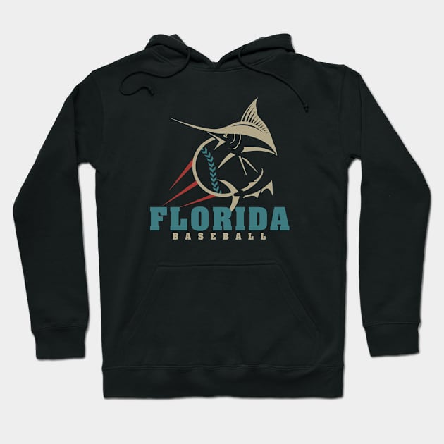 Florida Baseball Hoodie by Toogoo